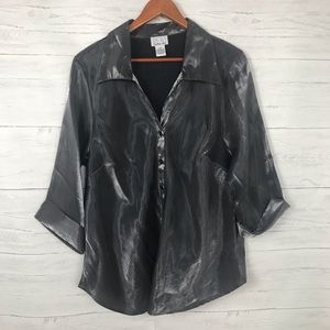 1830 Eighteenthirty Silver Blouse